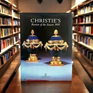 Vintage Christies Review of the Season 1995 Auction Exhibits Catalogue Collector